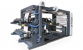 Stack Type 4 Colors Flexographic Printing Machine
